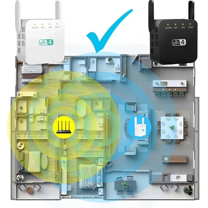High Performance WiFi Signal Booster with Long Range Extension - Image 9