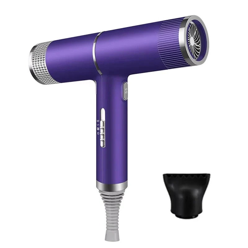 Lightweight Hair Dryer with Precision Nozzle for Styling - Image 4