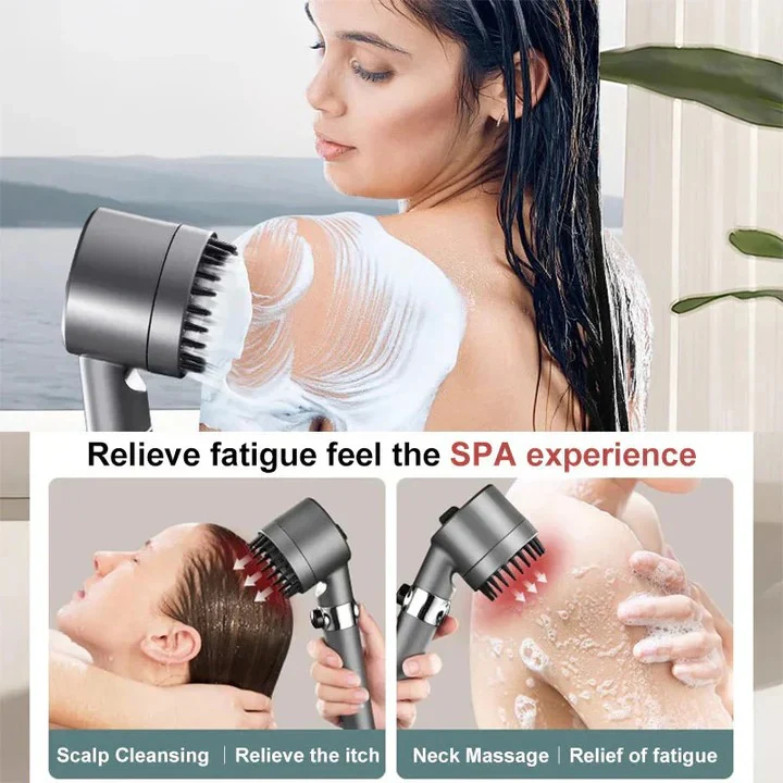 Adjustable High Pressure Showerhead with Multiple Spray Modes - Image 3