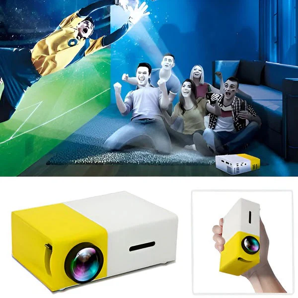 Media Projector with Connectivity for Phones, Laptops, and USB - Image 2