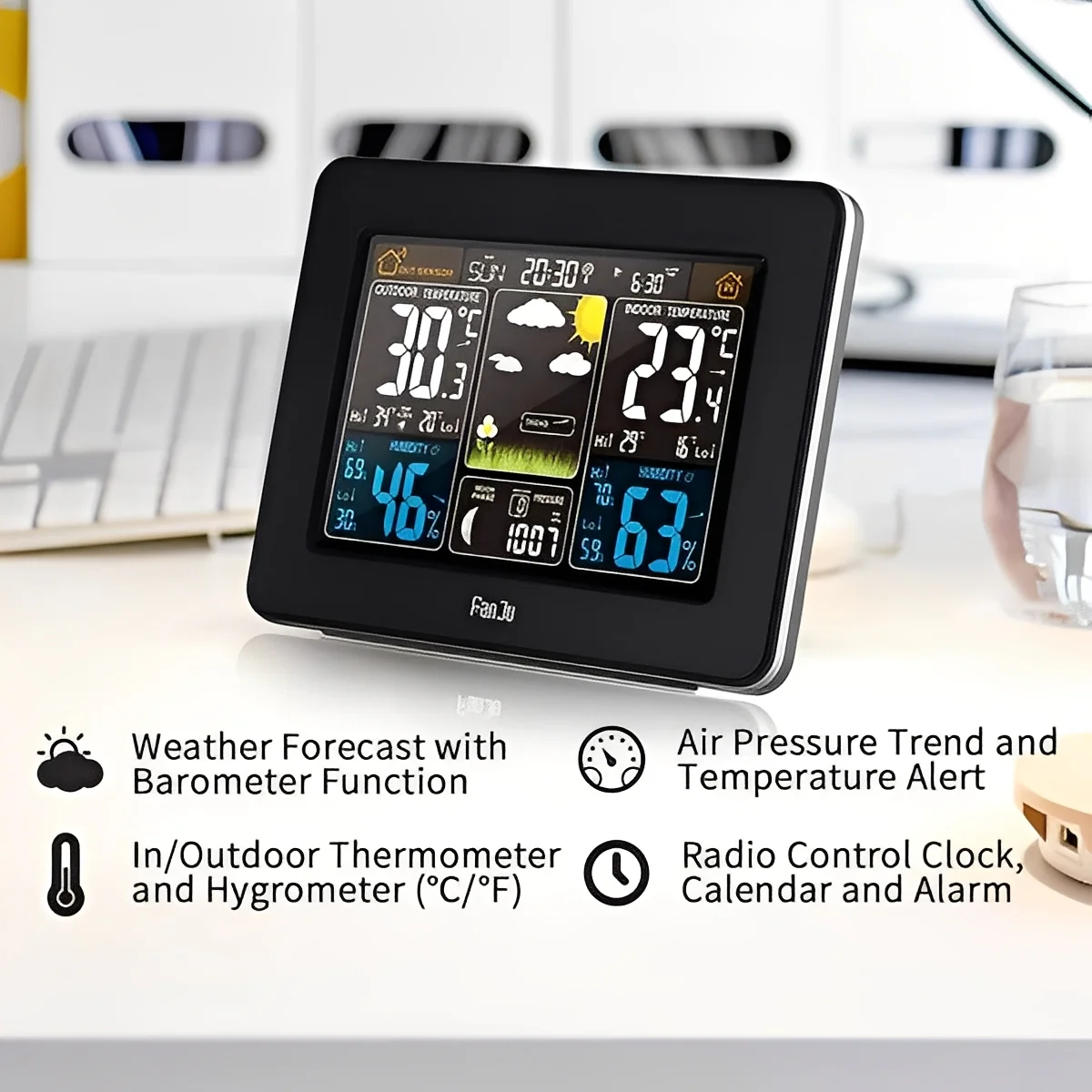 Wireless Temperature and Humidity Monitor for Indoor and Outdoor Use - Image 3