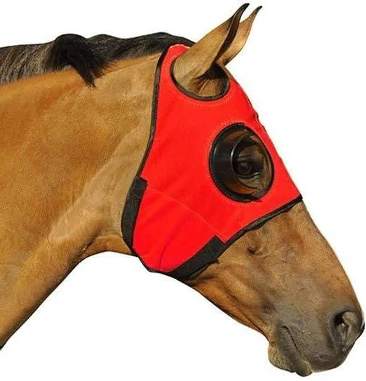 Horse Blinders with Adjustable Leather Straps - Image 6