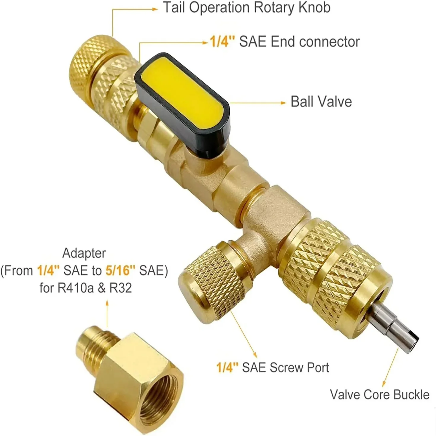 HVAC Valve Tool, Dual Size Core Installer and Extractor - Image 7