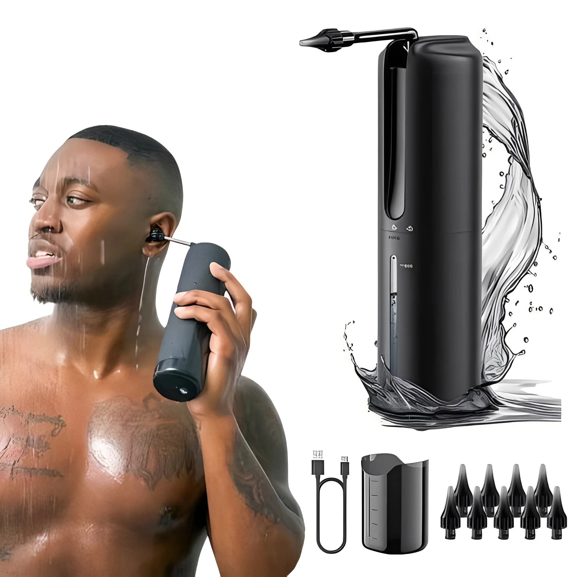 Water Based and USB Rechargeable Ear Rinsing Device - Image 4