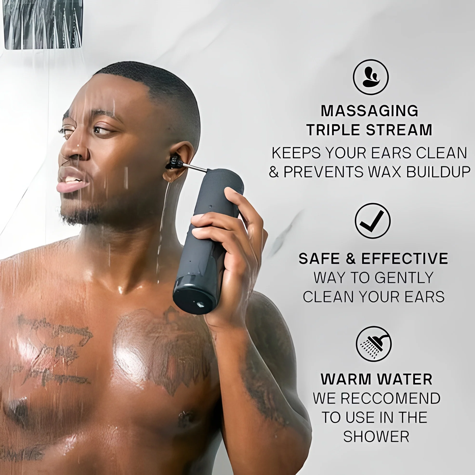 Water Based and USB Rechargeable Ear Rinsing Device - Image 6