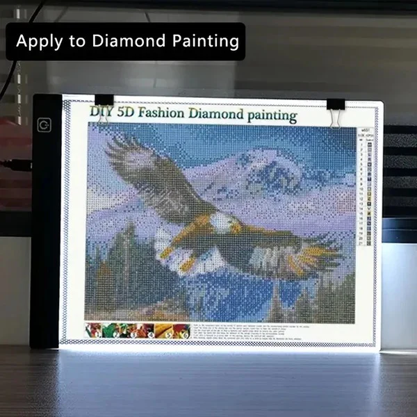 Illuminated Creative Tablet and A4 LED Tracing Light Box - Image 10