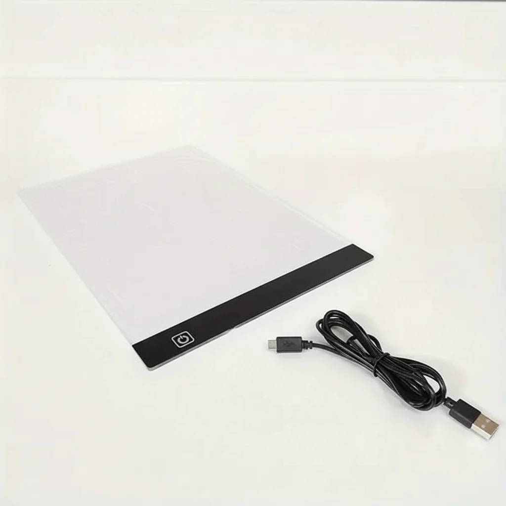 Illuminated Creative Tablet and A4 LED Tracing Light Box - Image 2