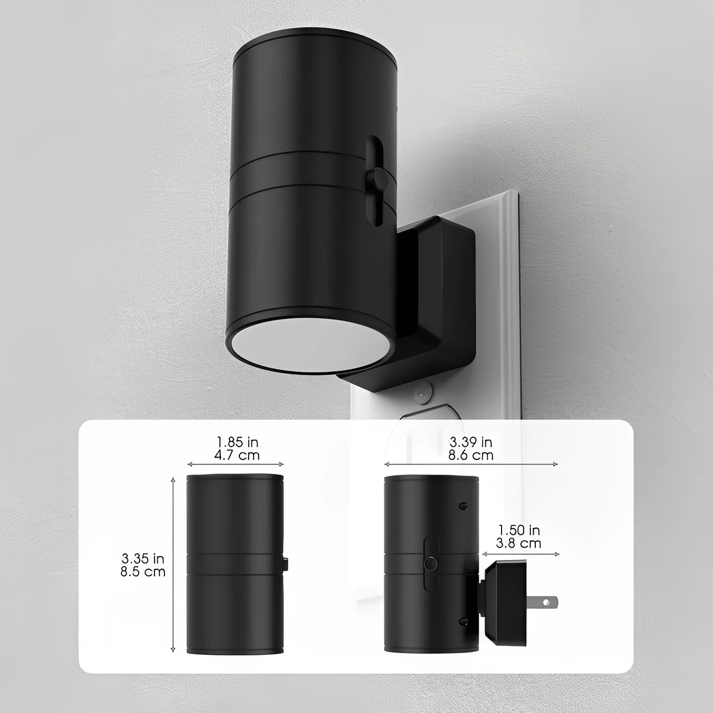 Plug In LED Night Light with Light Sensor - Image 2