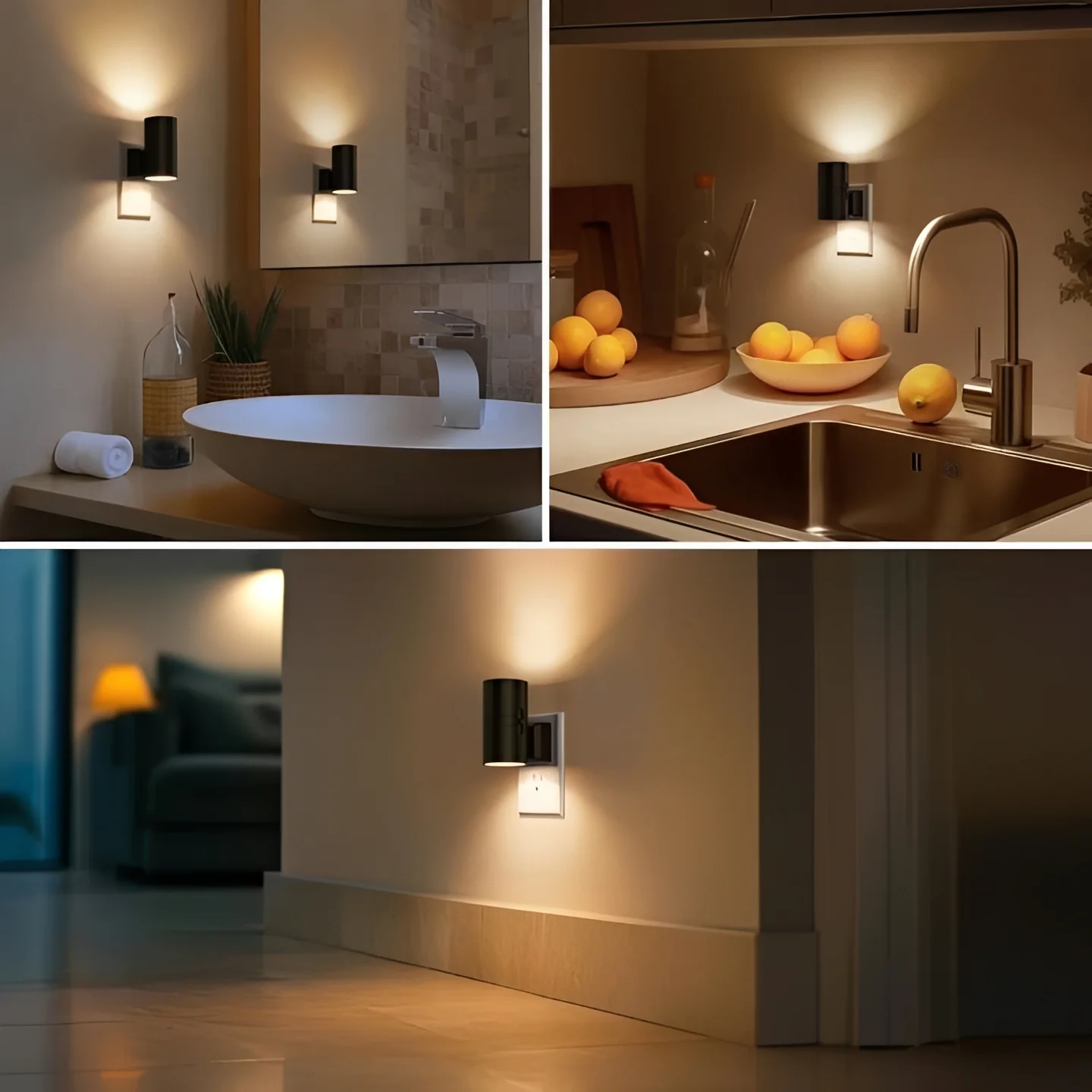 Plug In LED Night Light with Light Sensor - Image 6