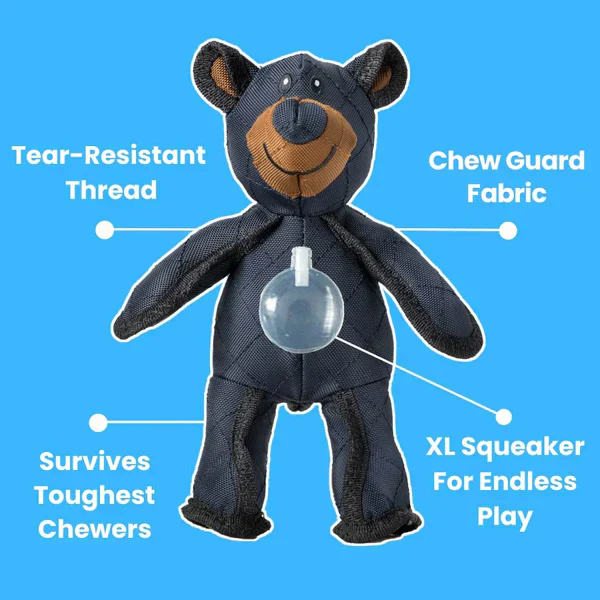 Chew Resistant Interactive Bear Dog Toys for Heavy Chewers - Image 8