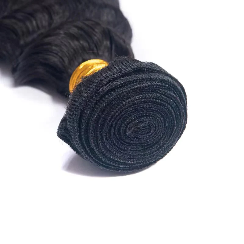 Remy Human Hair Deep Wave Extensions, Multiple Length Options - Image 3