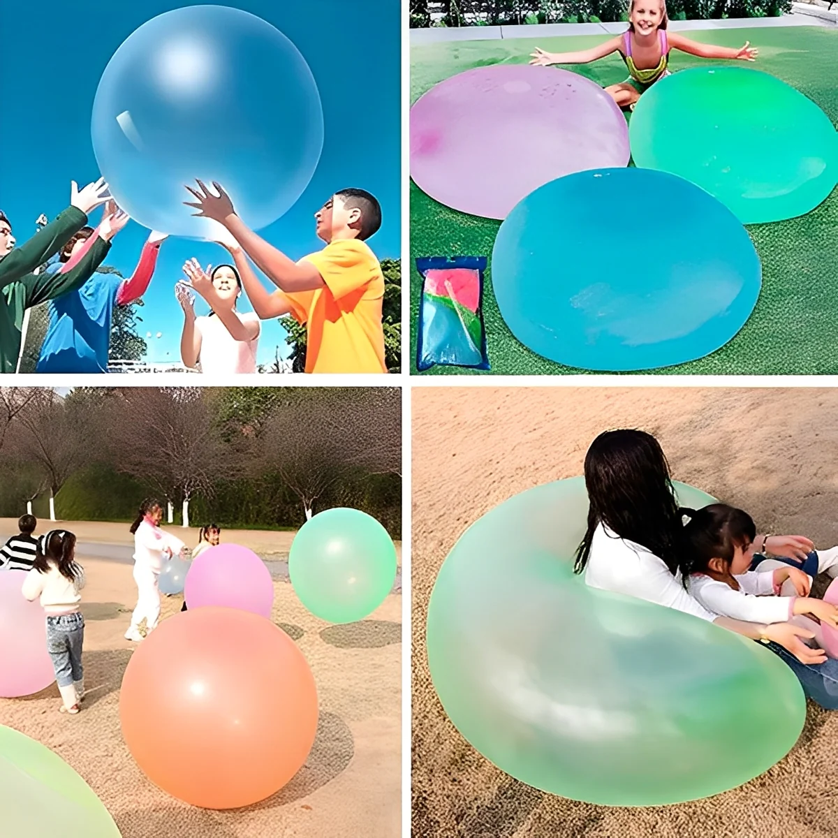 Reusable Inflatable Bubble Ball Toy for Play Activities - Image 4