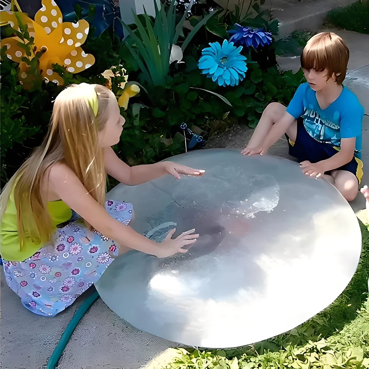 Reusable Inflatable Bubble Ball Toy for Play Activities - Image 5