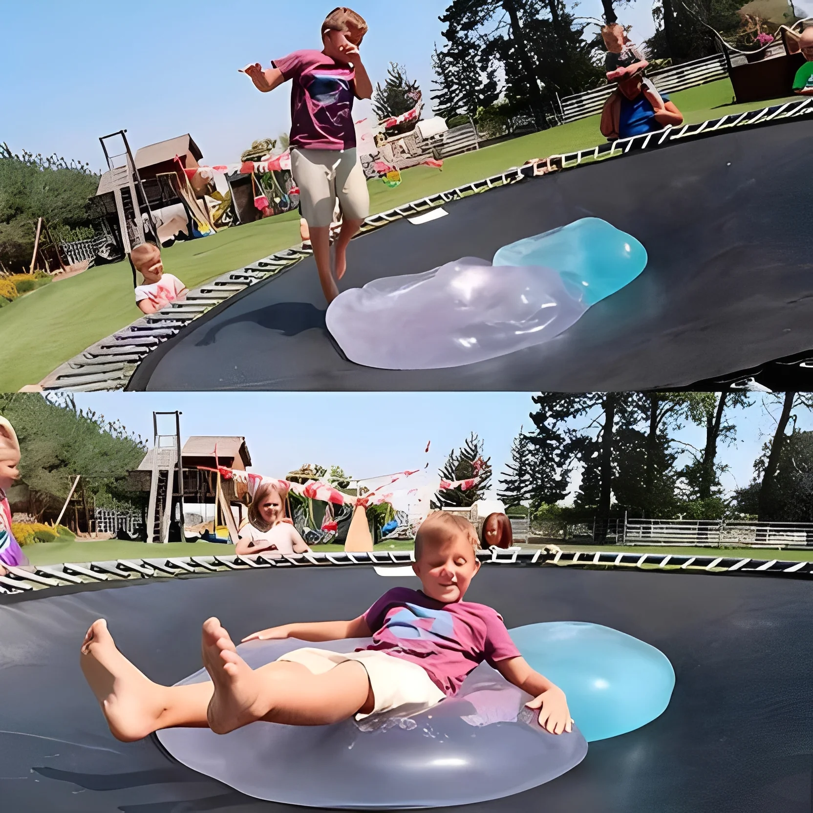 Reusable Inflatable Bubble Ball Toy for Play Activities - Image 8