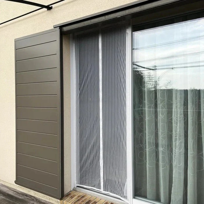 Magnetic Door Net with Mesh and Adhesive Mounting - Image 4