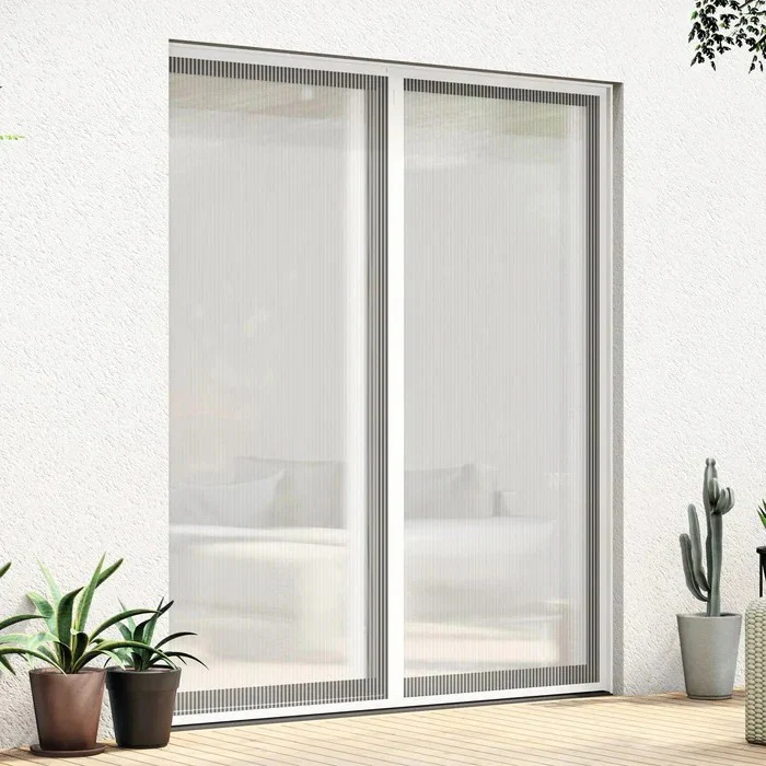 Magnetic Door Net with Mesh and Adhesive Mounting - Image 5