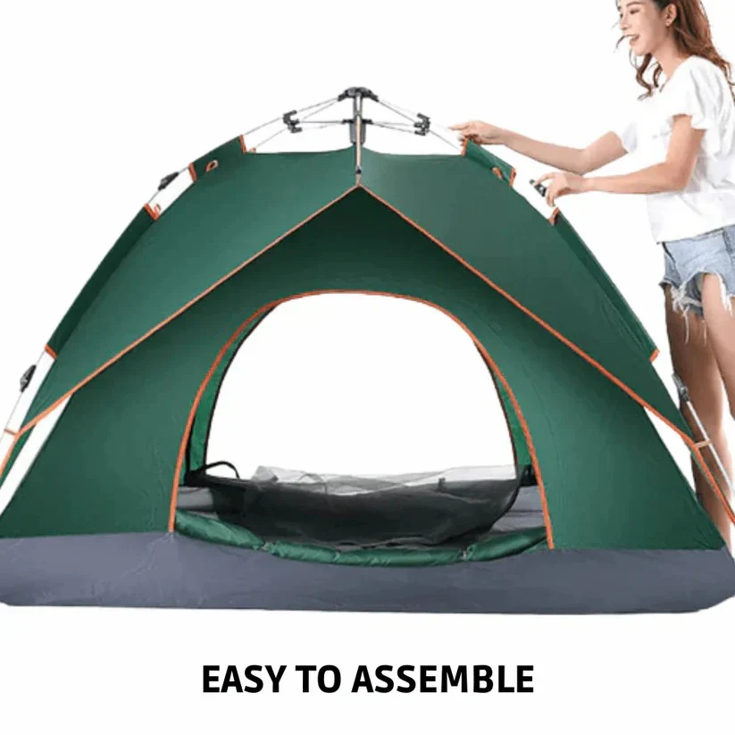 Instant Pop Up Tent with Built In Frame Structure - Image 5