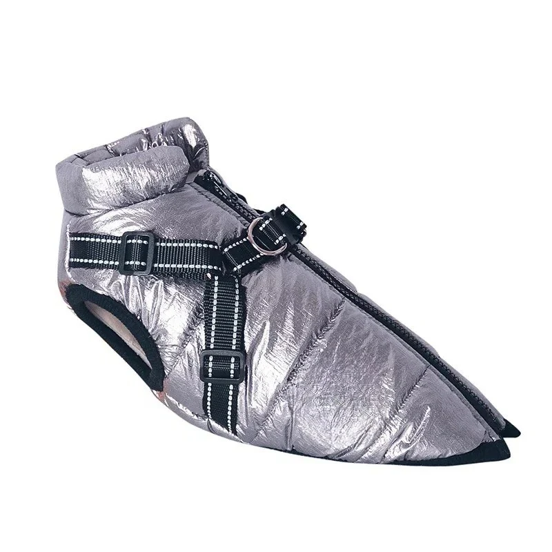Insulated Dog Coat with Built In Harness for Cold Weather - Image 4