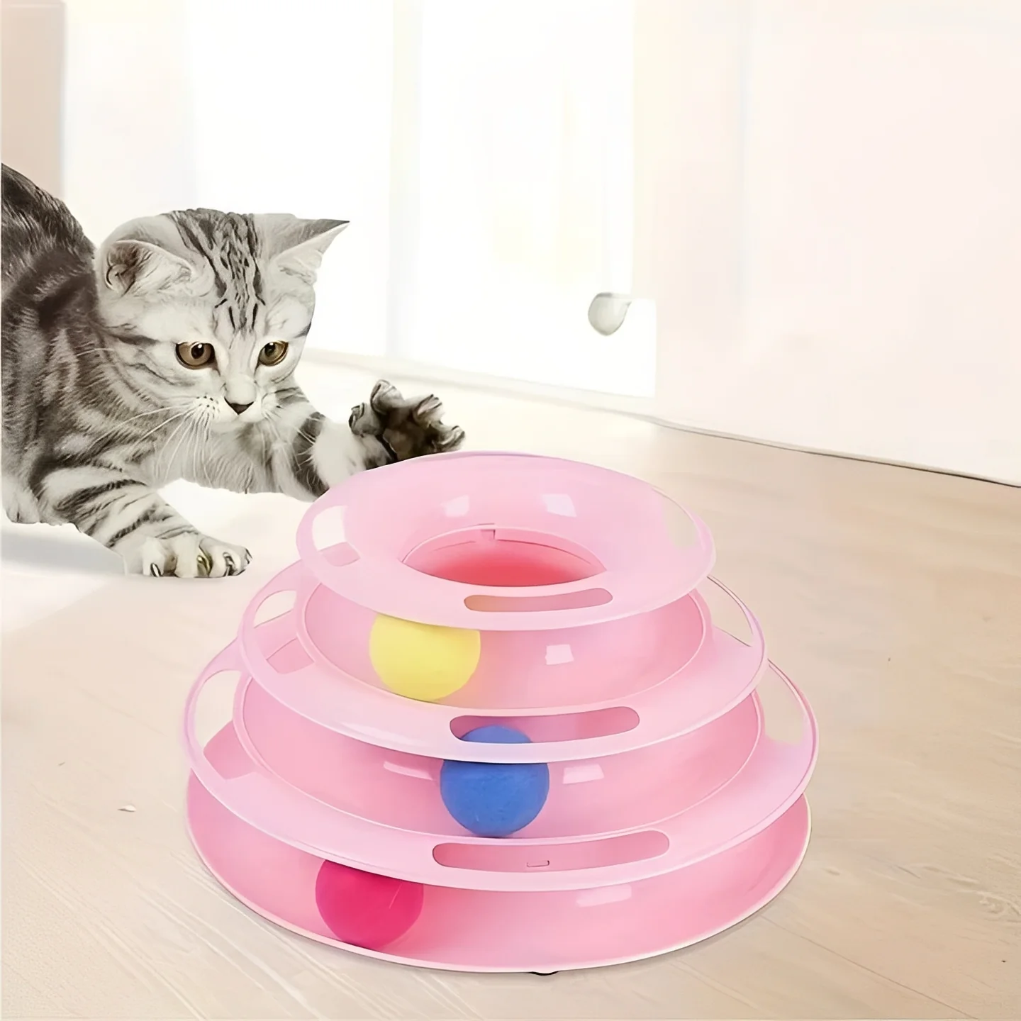 Interactive Cat Toy Set for Active Play - Image 3