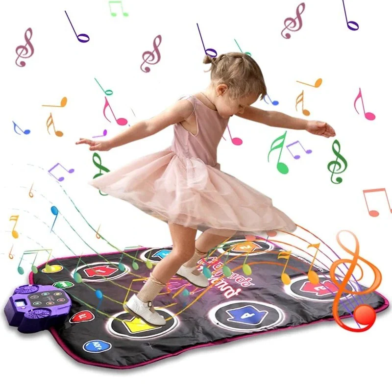 Interactive Dance Mat with 5 Levels of Fun and Challenges for Kids - Image 8
