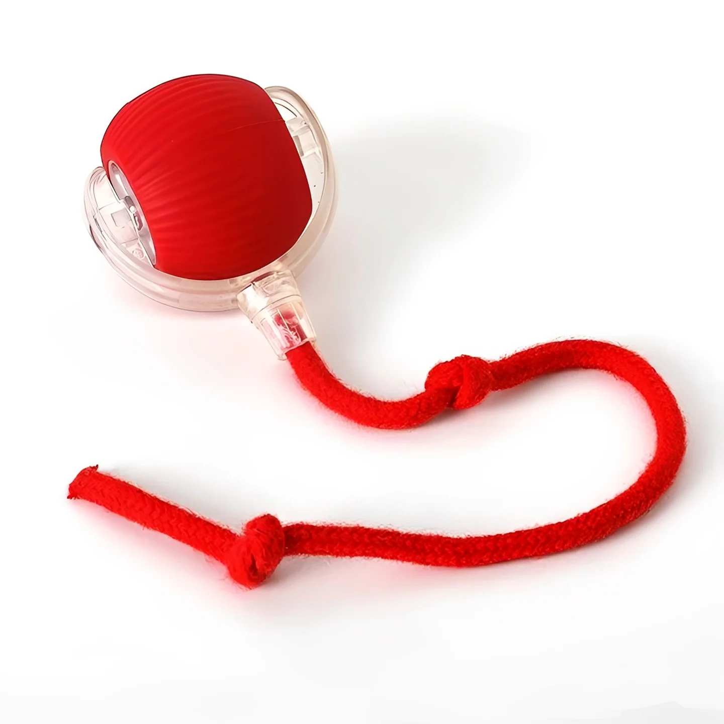 Interactive Rolling Ball Toy with Tail for Dogs