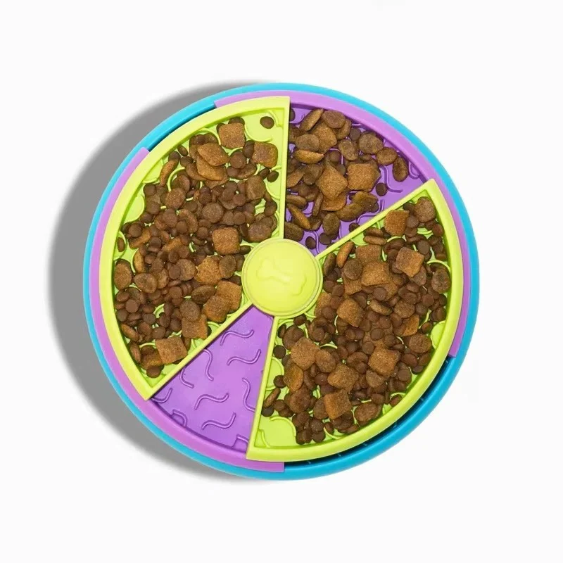 Pet Slow Feeder Bowl with Puzzle Style Design - Image 5