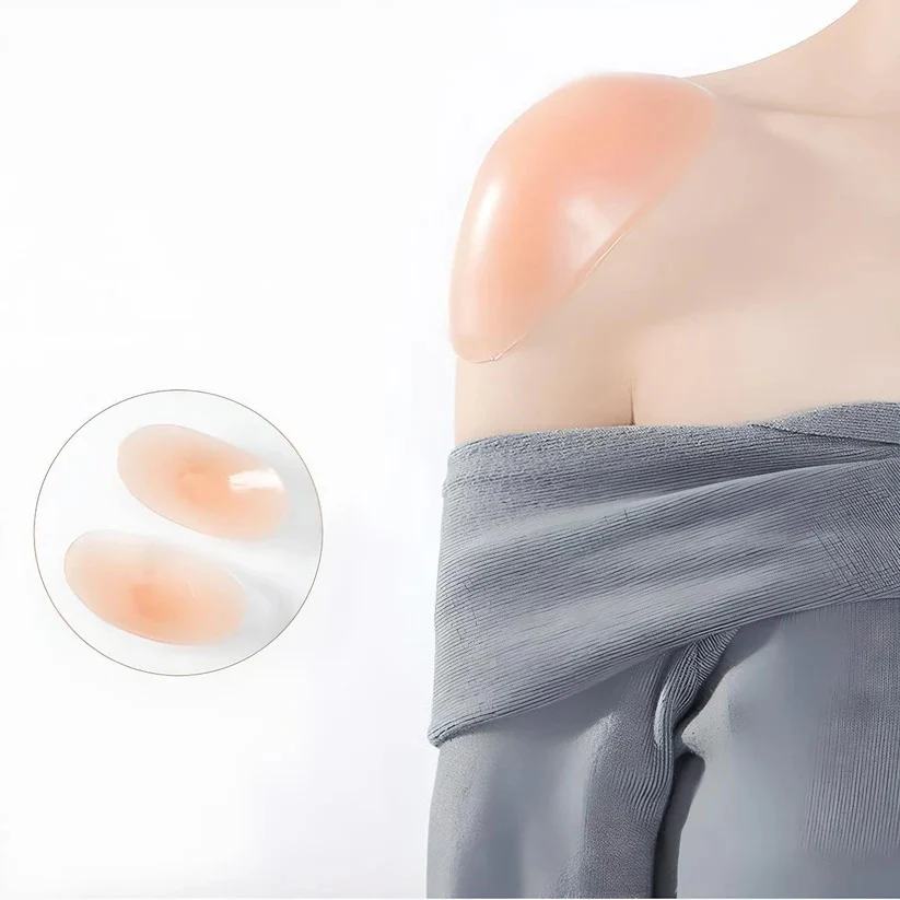 Silicone Anti Slip Shoulder Pads with Flexible, Breathable Design for Women - Image 6