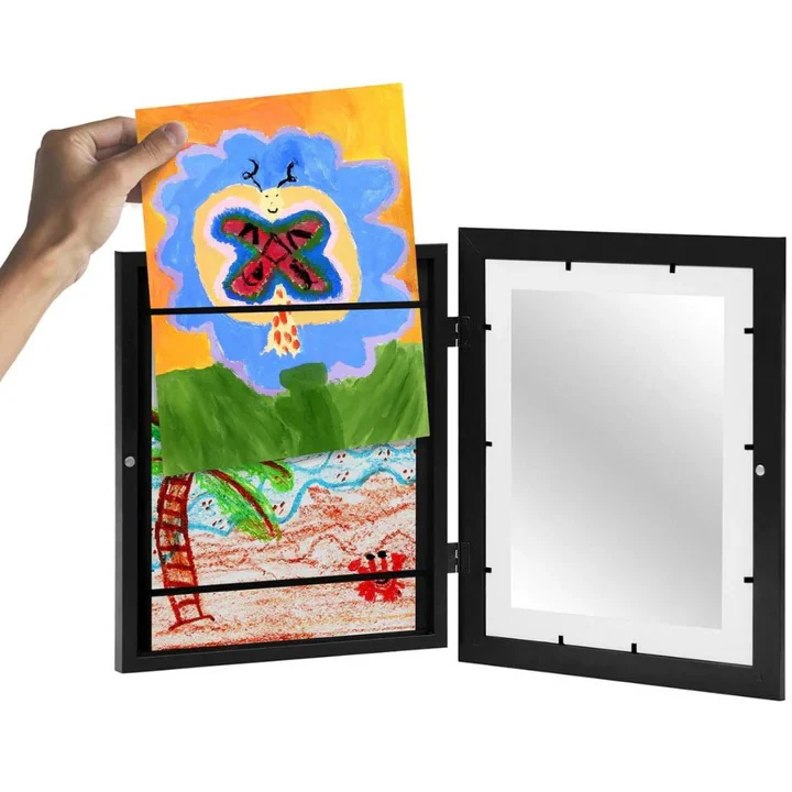 Kids Artwork Storage Frame, Up to 150 Drawings - Image 5