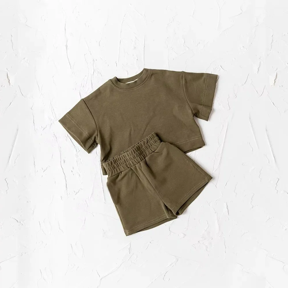 Kids Summer Outfit – Set of 2, T-Shirt and Shorts - Image 3