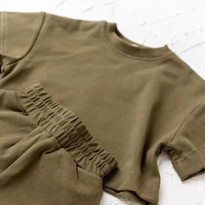 Kids Summer Outfit – Set of 2, T-Shirt and Shorts - Image 7