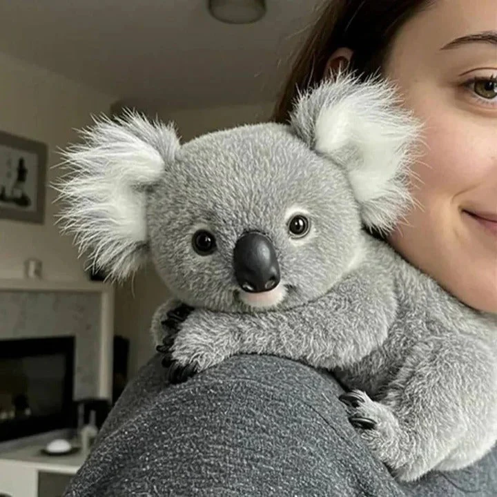 Plush Koala Toy with Internal Weight - Image 3