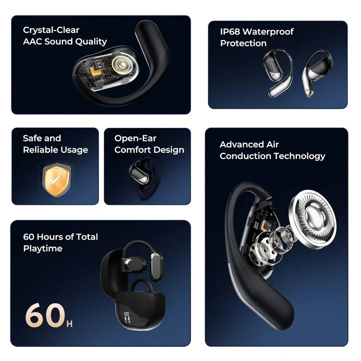 Smart Translation Headphones with Wireless Audio and App Support - Image 10