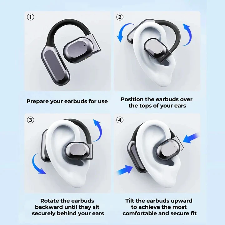Smart Translation Headphones with Wireless Audio and App Support - Image 5