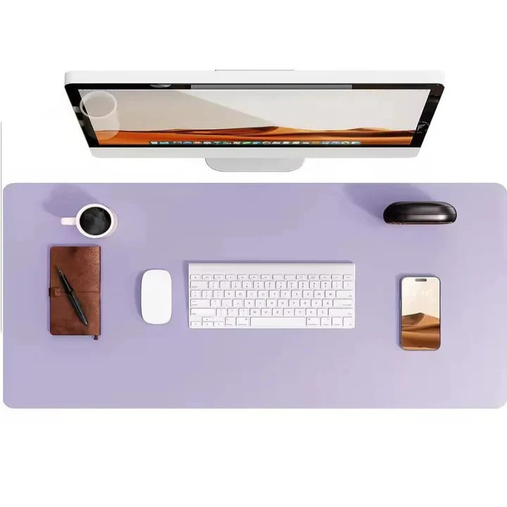 PU Leather Desk Mat With Textured Backing Surface for Workspace - Image 7