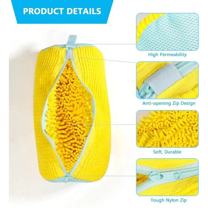 Laundry Footwear Pouch and Shoe Washing Bag - Image 4