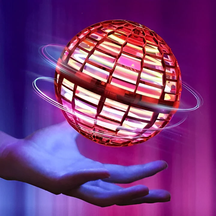 LED Galaxy Fly Orb Hover Ball Toy - Image 2