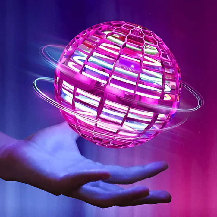 LED Galaxy Fly Orb Hover Ball Toy - Image 3