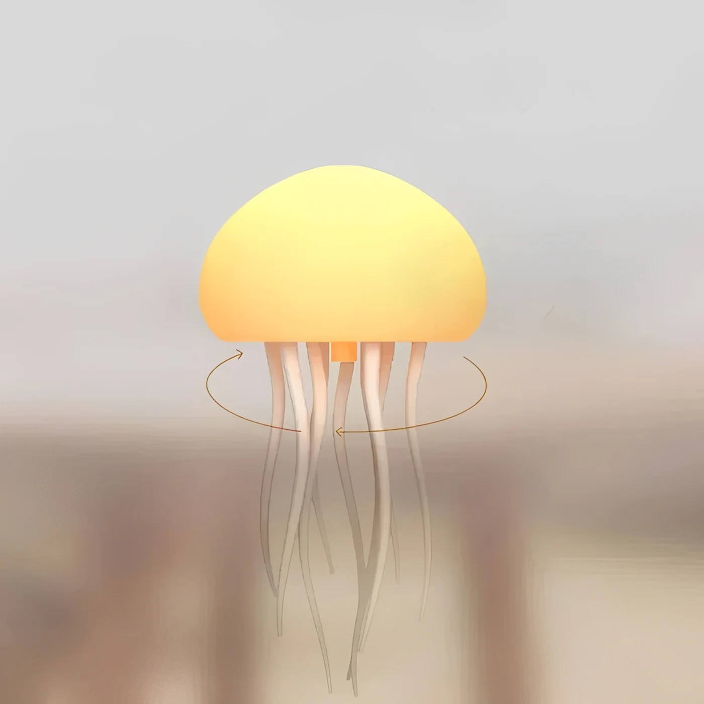 LED Jellyfish Lamp with Swimming Animation Effect - Image 2