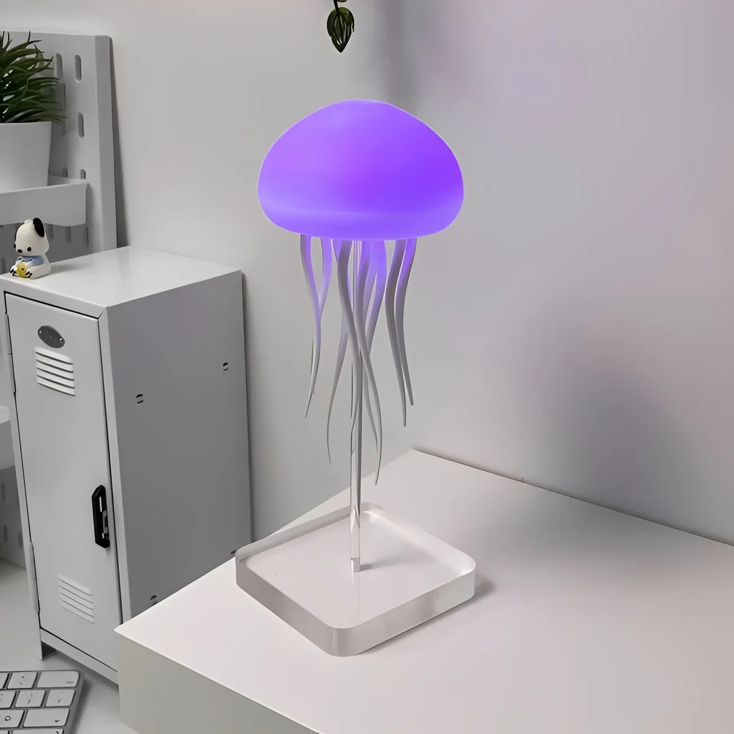 LED Jellyfish Lamp with Swimming Animation Effect - Image 3