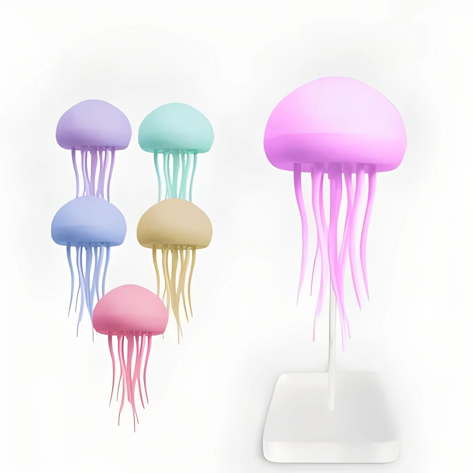 LED Jellyfish Lamp with Swimming Animation Effect - Image 5