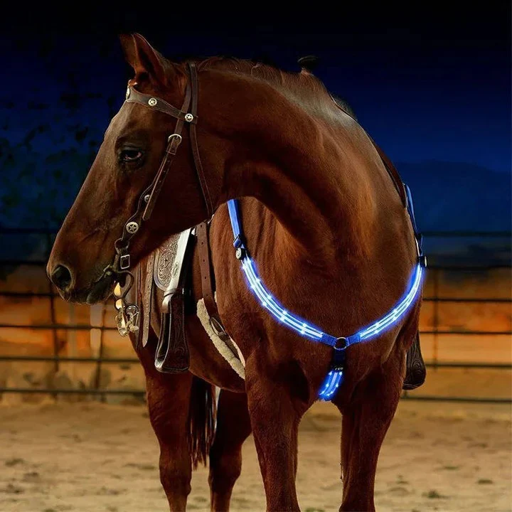 LED Light Up Breast Collar for Horses - Image 2
