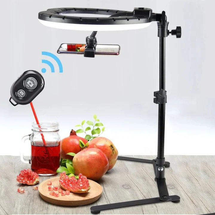 LED Ring Light Tripod Set for Photography and Video Recording