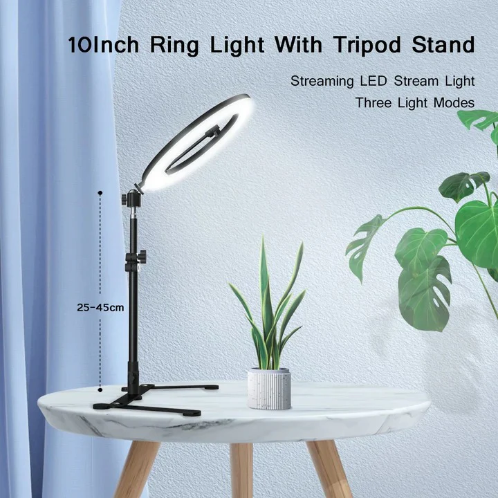 LED Ring Light Tripod Set for Photography and Video Recording - Image 3