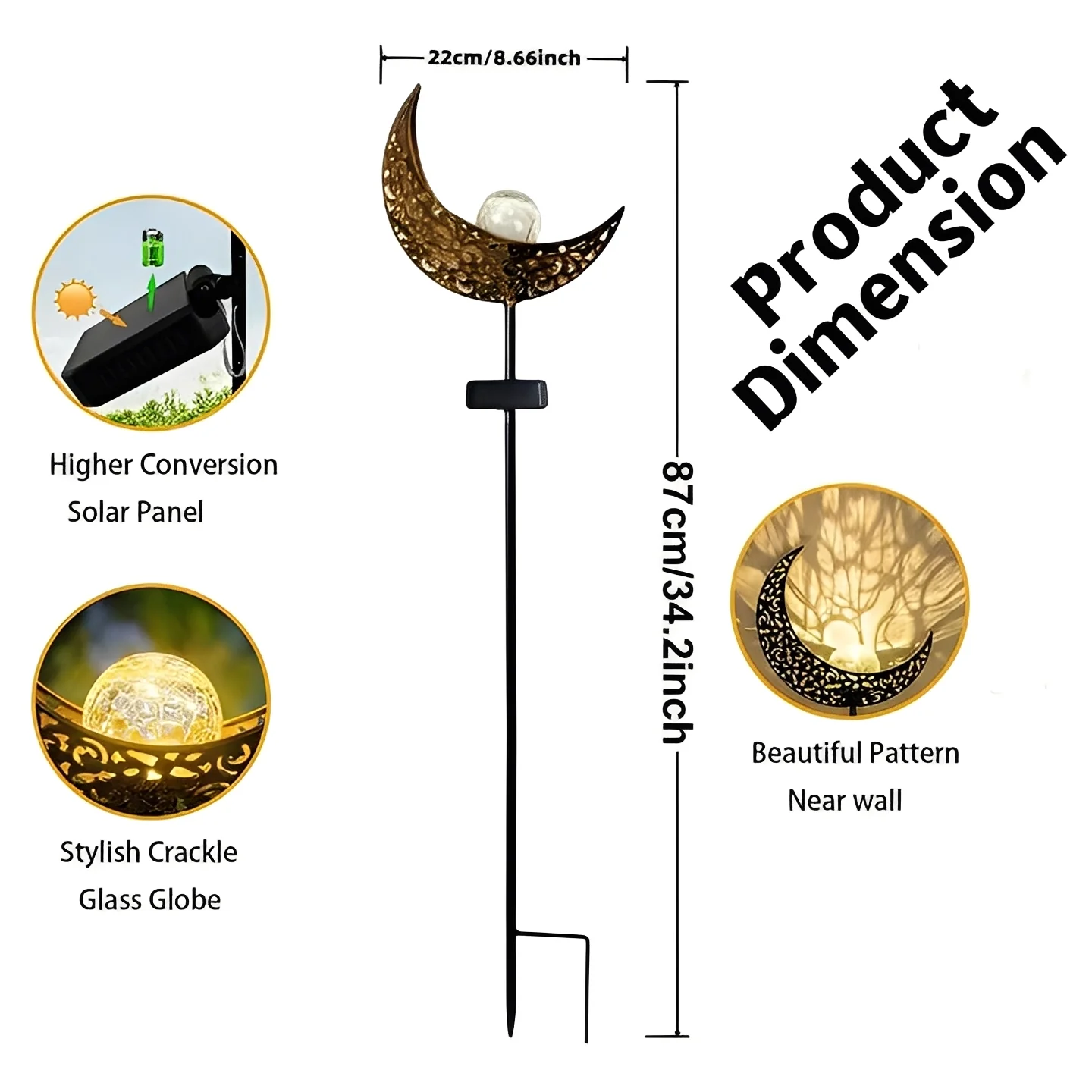 LED Solar Garden Decor Lights, Pathway and Yard Illumination - Image 9