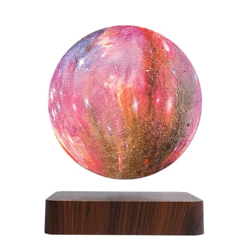 Floating Galaxy LED Lamp with Magnetic Levitation Base - Image 2