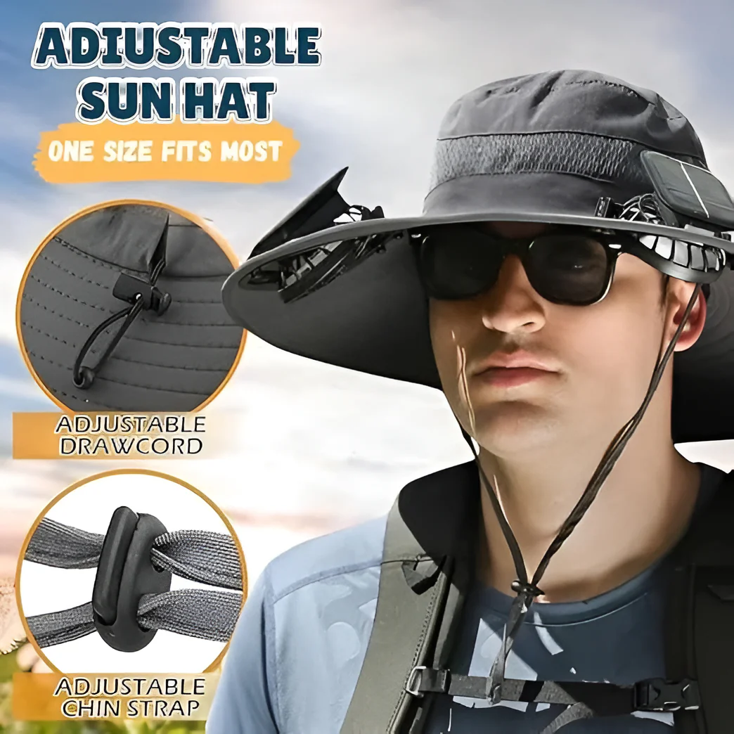 Lightweight Breathable Sun Hat for Men - Image 5