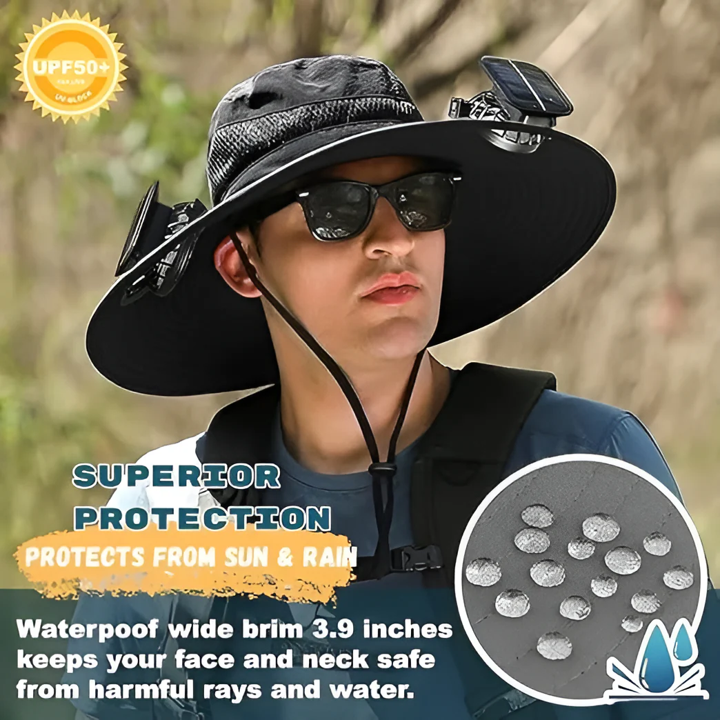 Lightweight Breathable Sun Hat for Men - Image 7