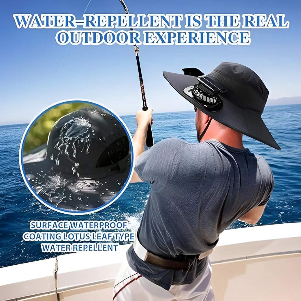 Lightweight Breathable Sun Hat for Men - Image 9
