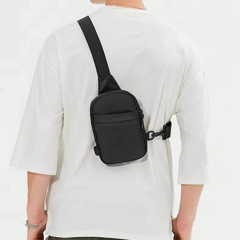 Lightweight Crossbody Chest Bag for Men with Adjustable Shoulder Strap - Image 5