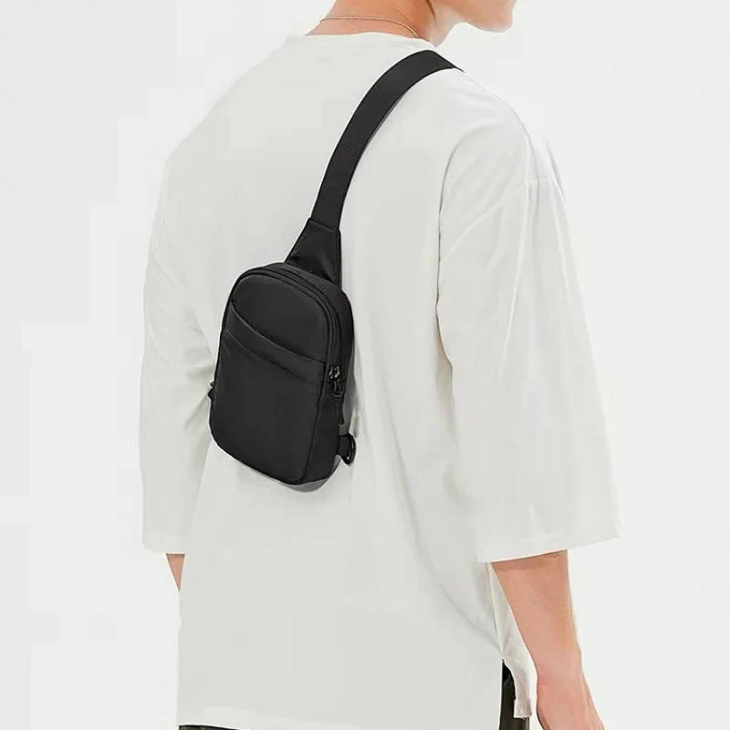 Lightweight Crossbody Chest Bag for Men with Adjustable Shoulder Strap - Image 6